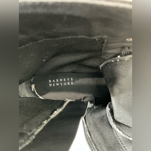 BARNEYS NEW YORK COMBAT BOOTS LIKE NEW 🖤🖤 - Picture 8 of 13